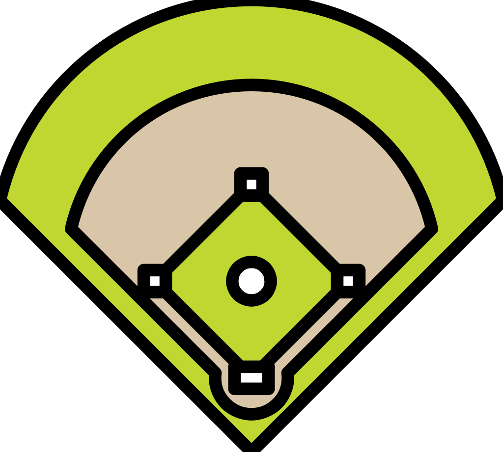 diamante de beisbol vector