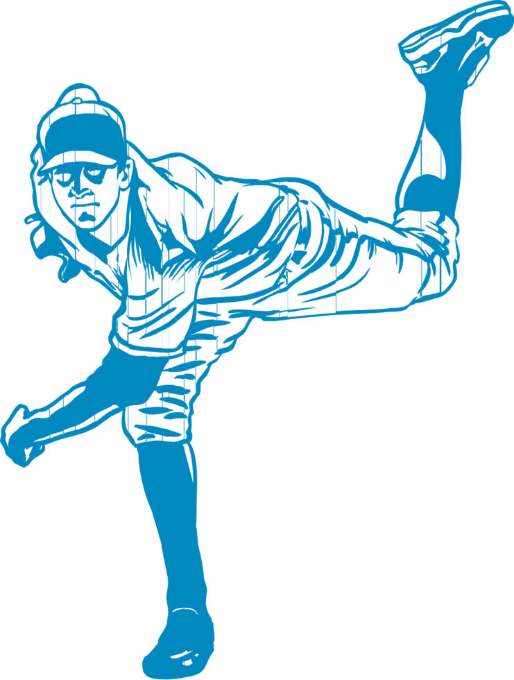 Baseball Player 36663028 Vector Art at Vecteezy