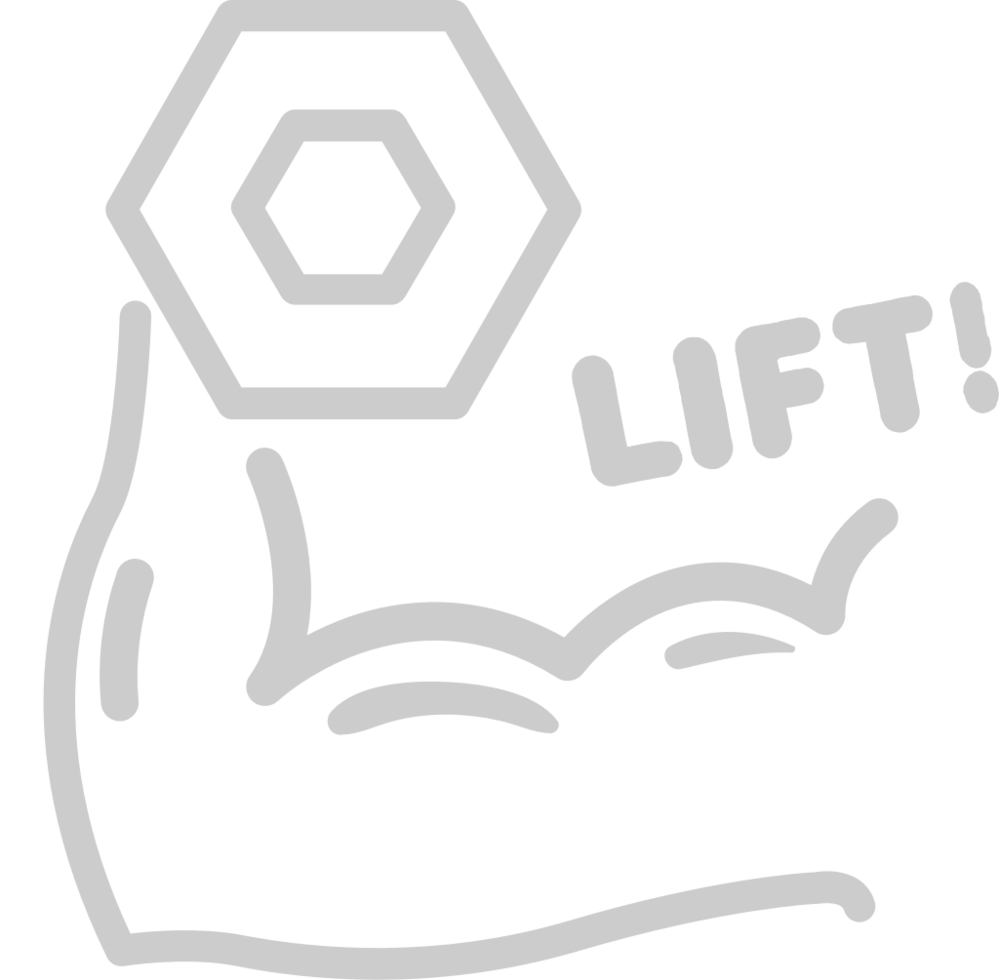 Muscle biceps vector