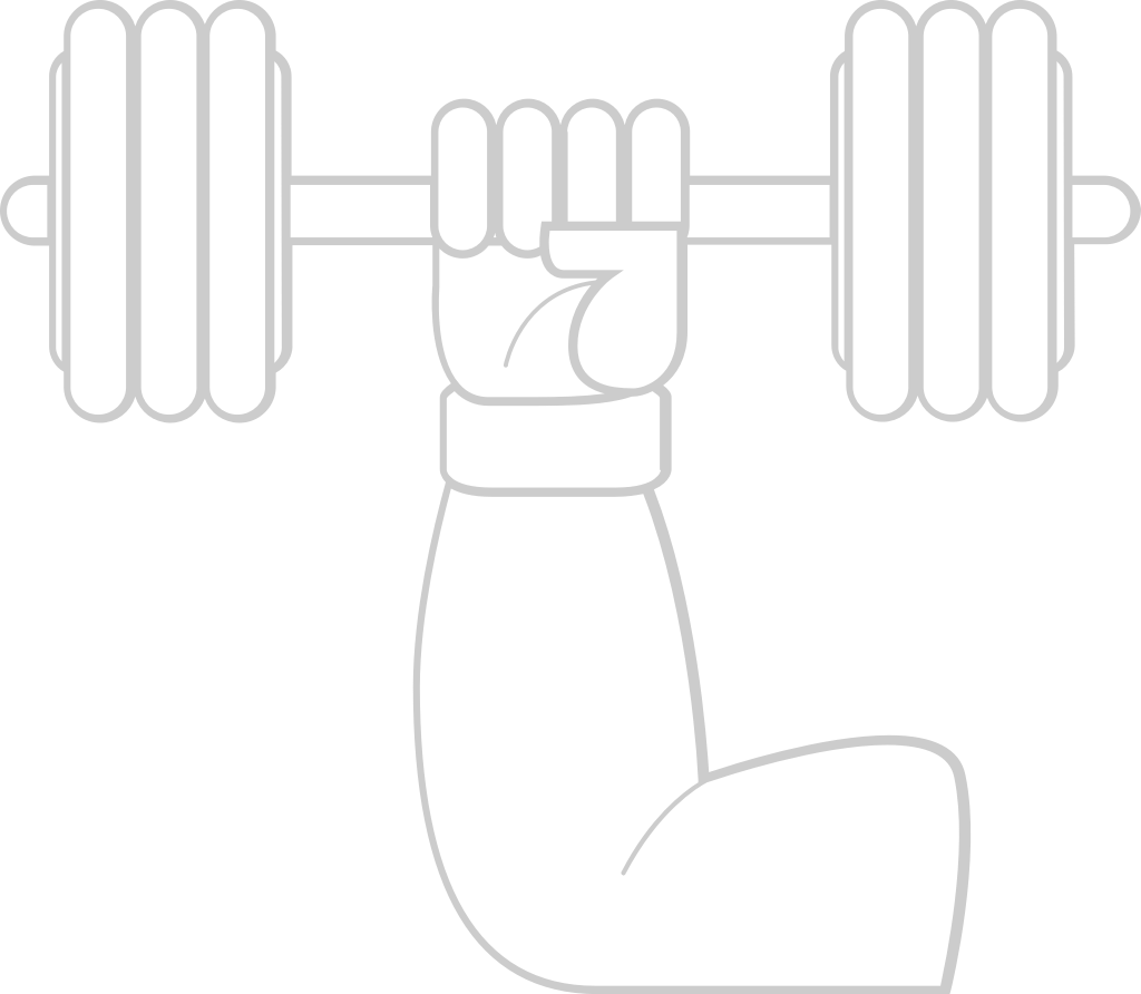 Muscle biceps vector