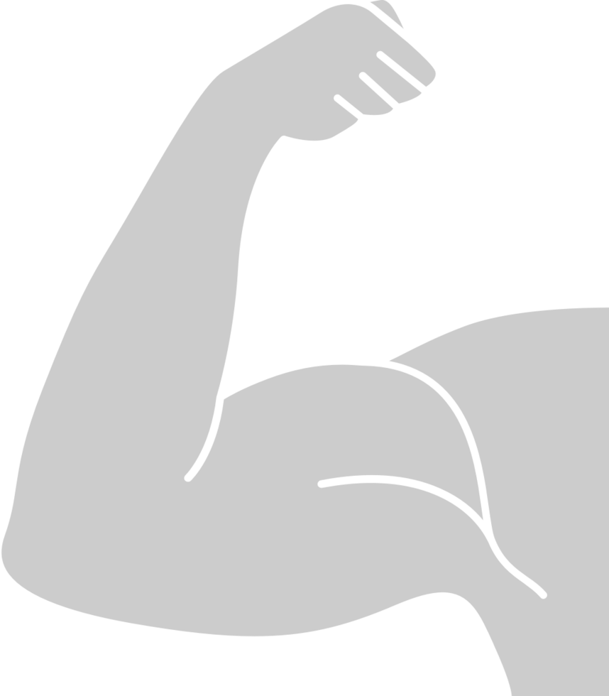 Muscle biceps vector