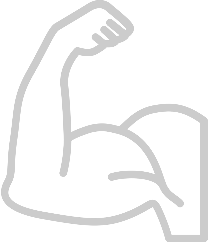 Muscle biceps vector