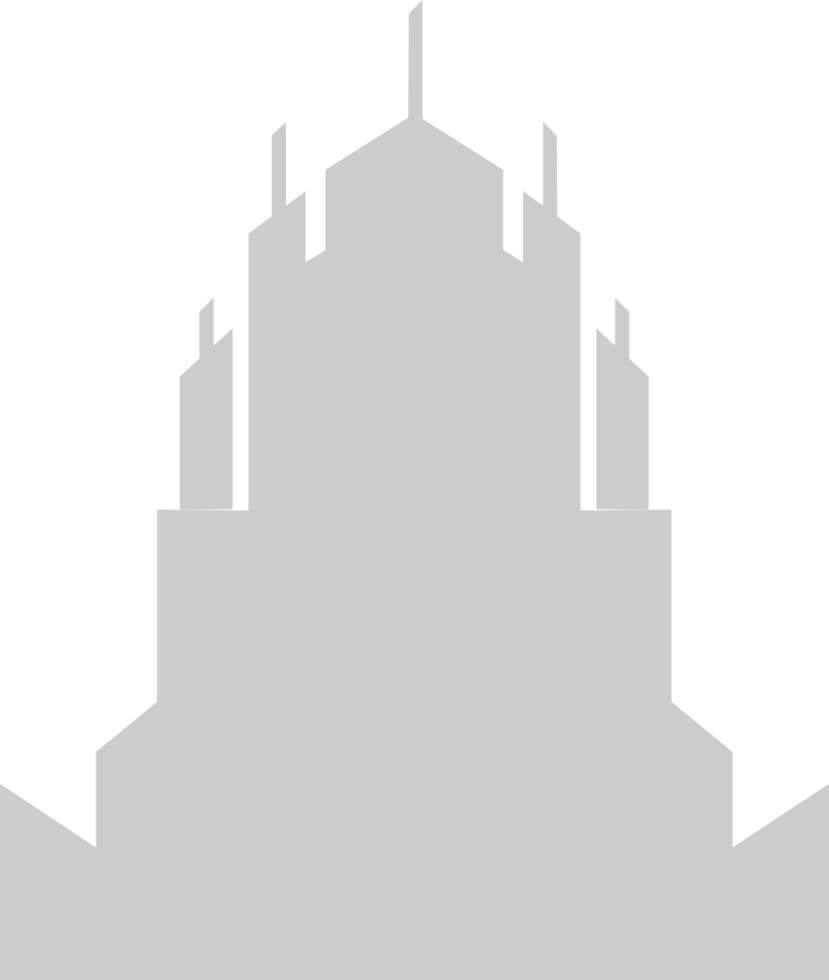 Disney fairy tales castle vector