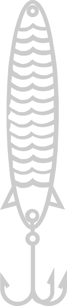 Hook fishing vector