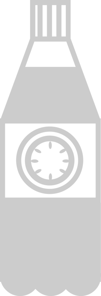 Juice bottle vector