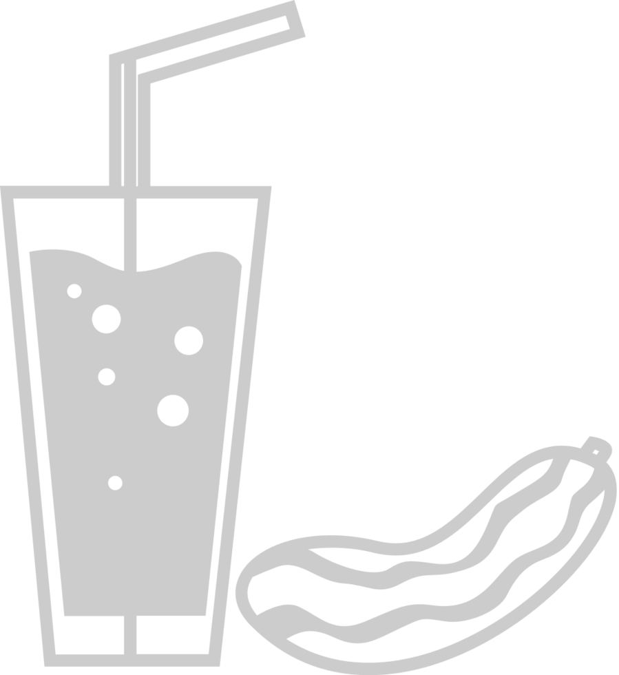 Juice cucumber vector
