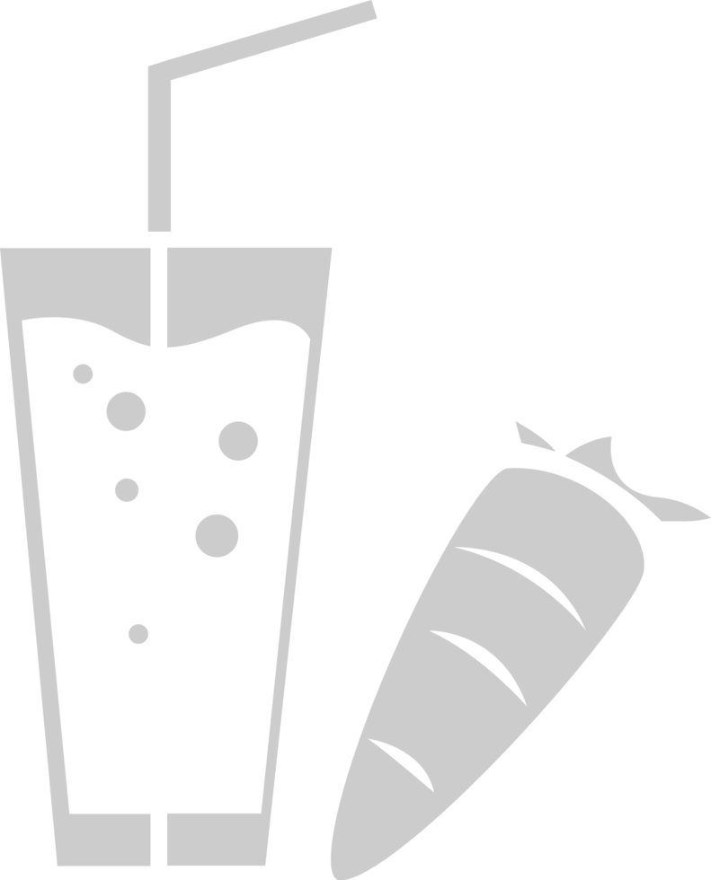 Juice carrot vector