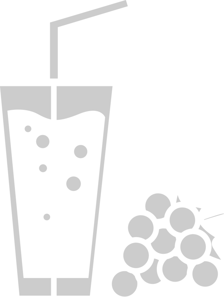 Juice grapes vector