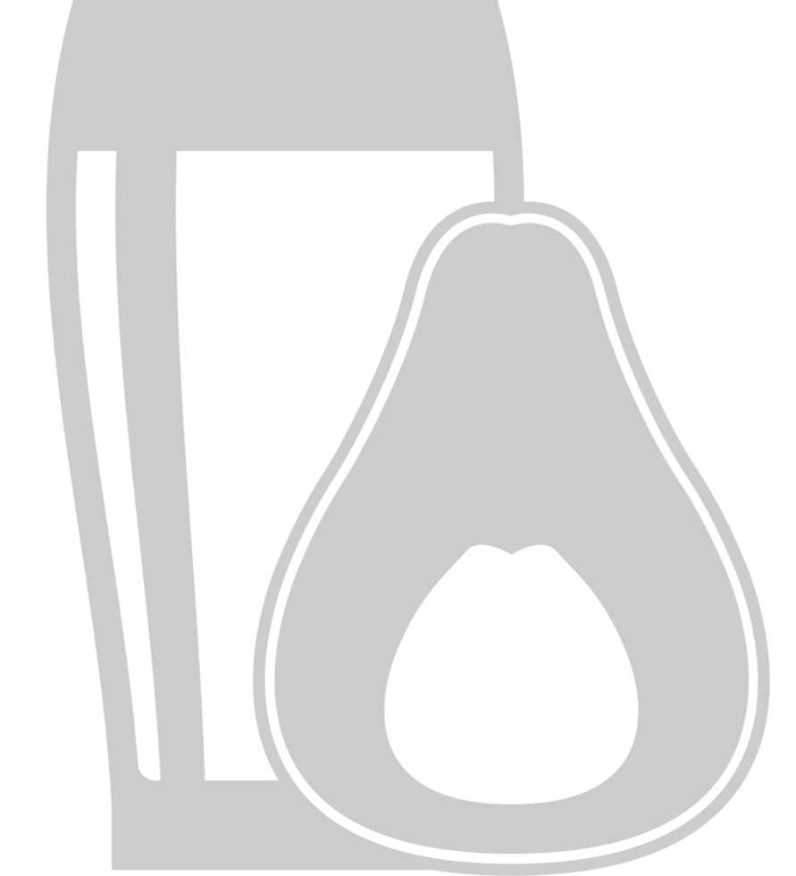 Juice avocado vector