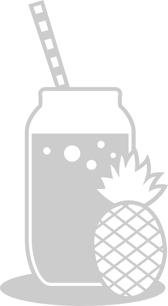 Juice pinneaple vector