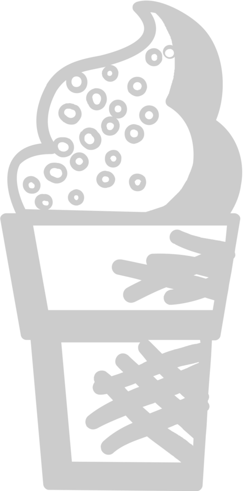 Movie ice cream vector