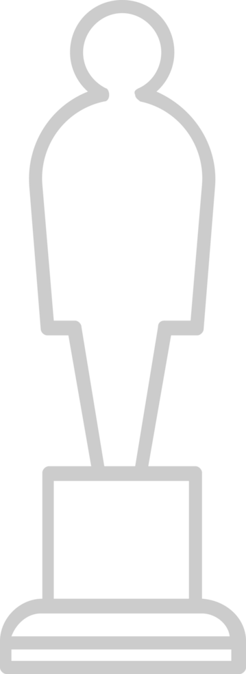 Movie award vector