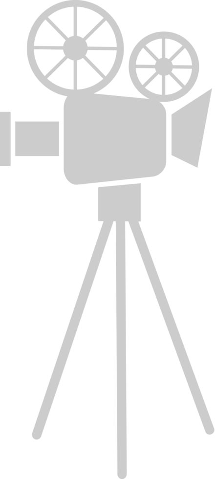 Movie camera vector