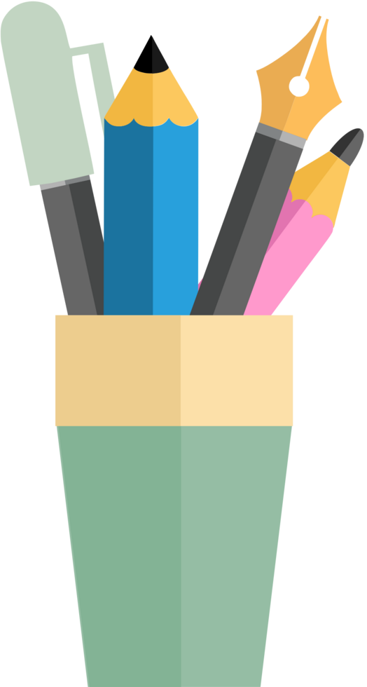Pencils and Pens vector