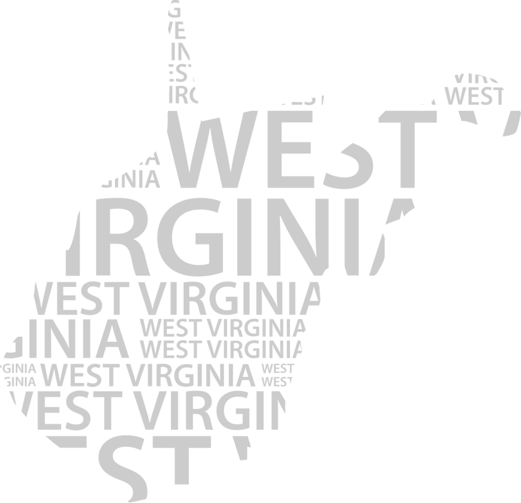Virginia map vector