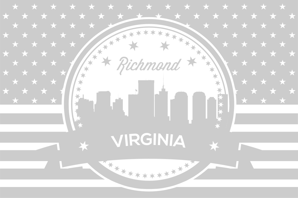 Virginia city landscape vector