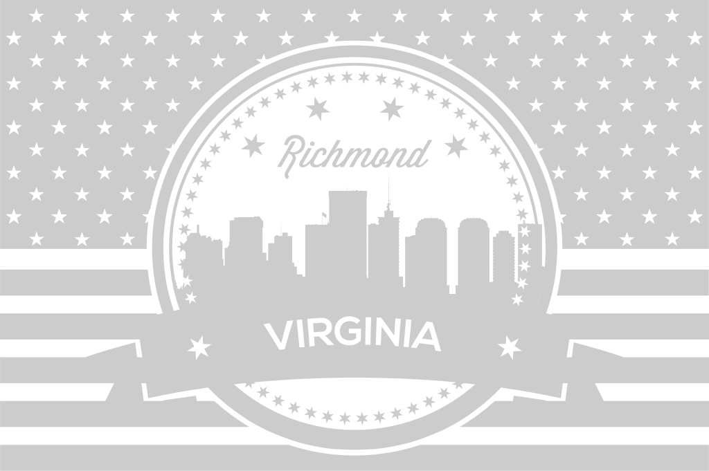 Virginia ciudad paisaje vector