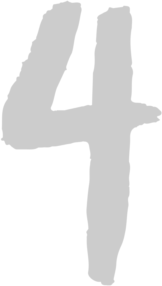 Number 4 vector