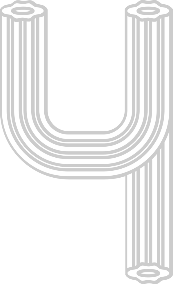 Number 4 vector
