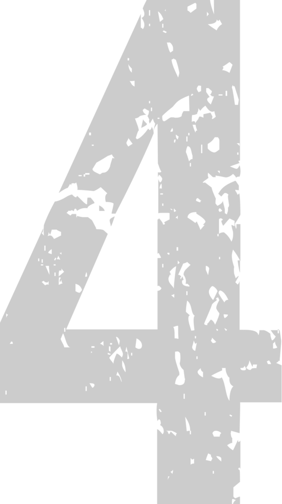 Number 4 vector