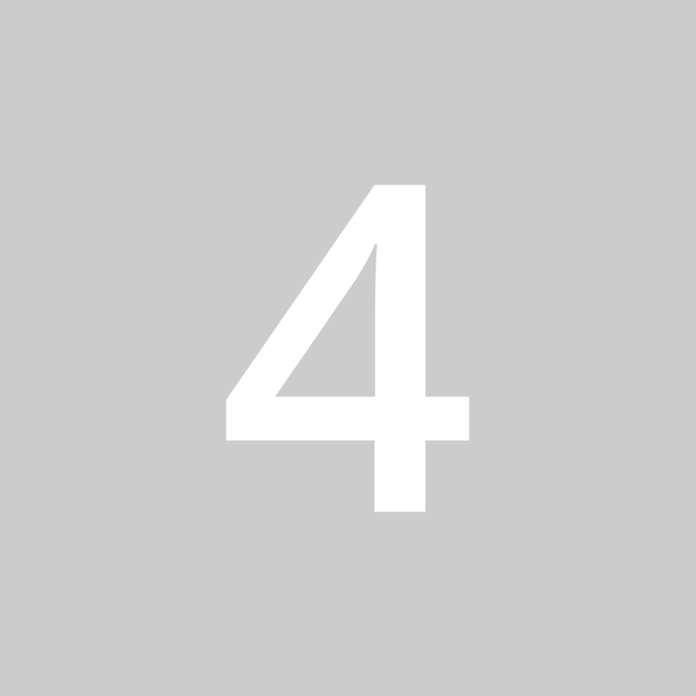 Number 4 vector