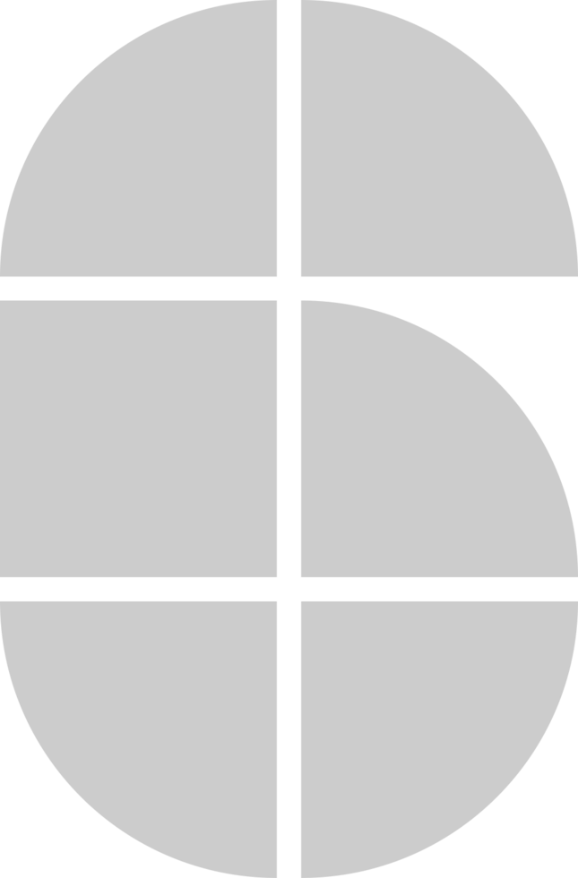 Number 6 vector