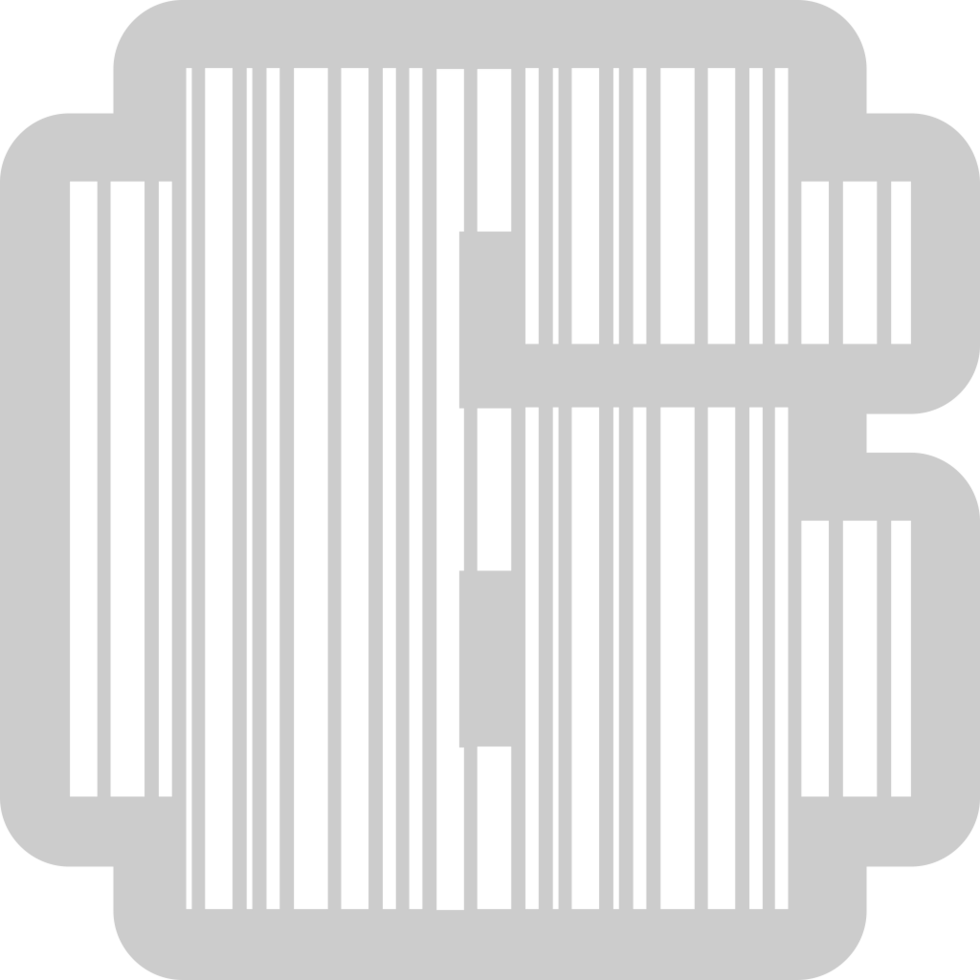 Number 6 vector