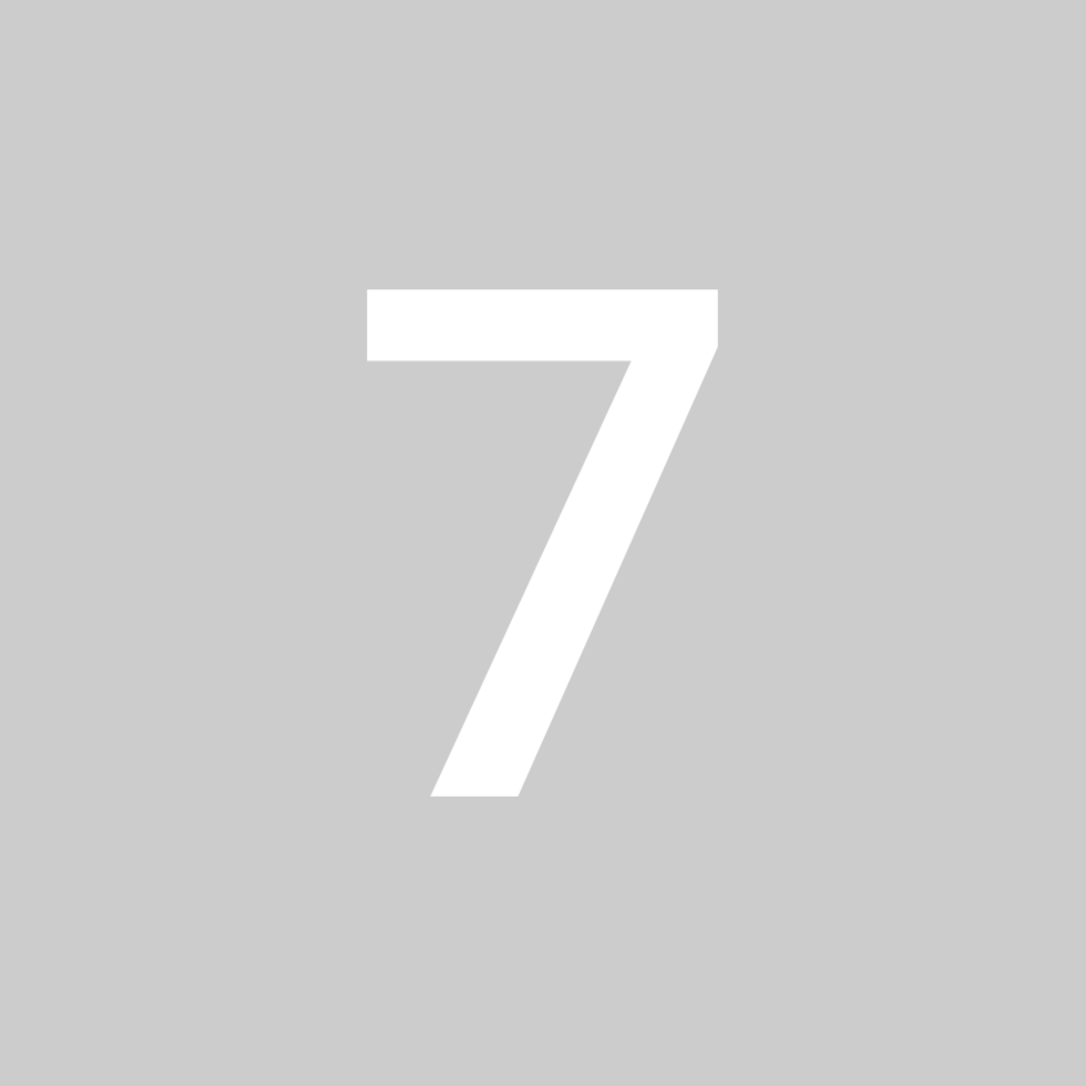 Number 7 vector