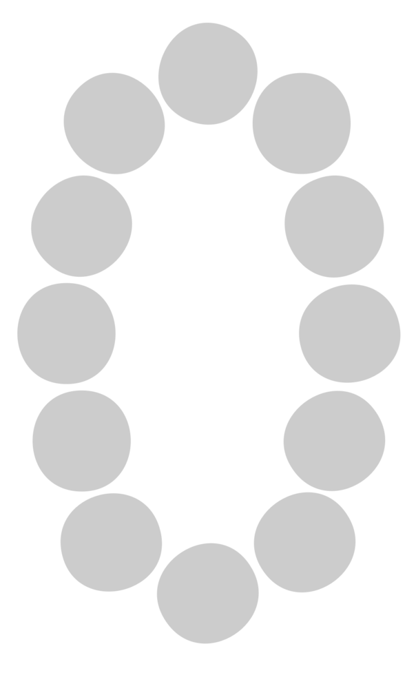 Number 0 vector