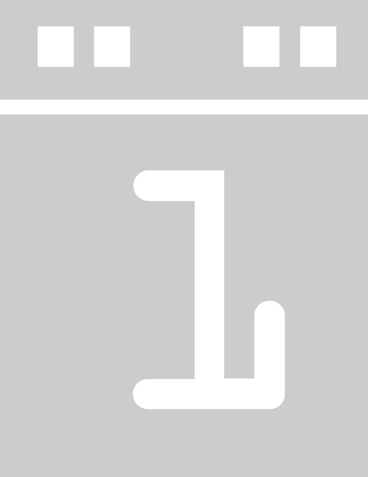 Number calendar 1 vector