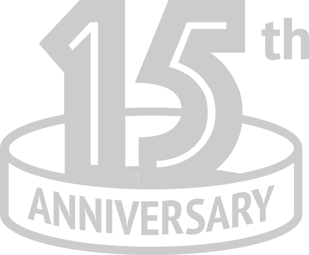 Number anniversary 15 vector