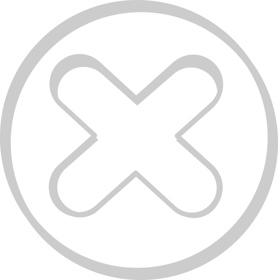 X circle vector