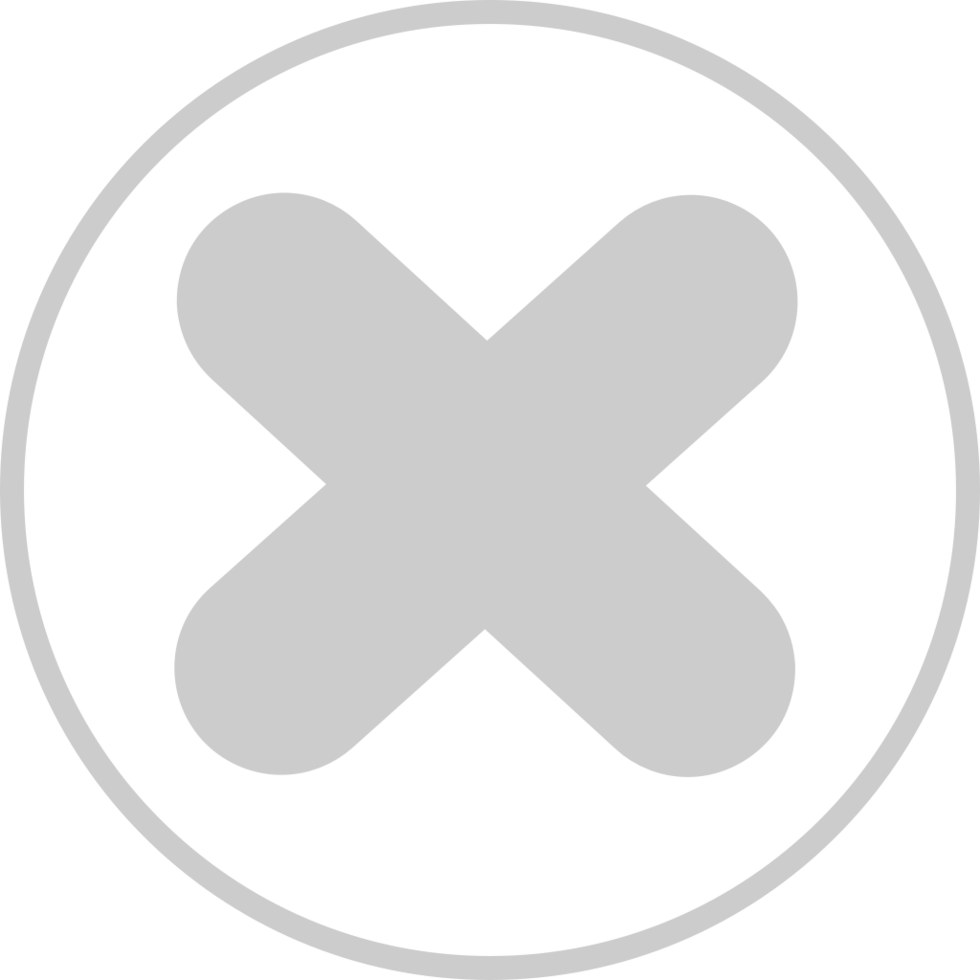 X circle vector