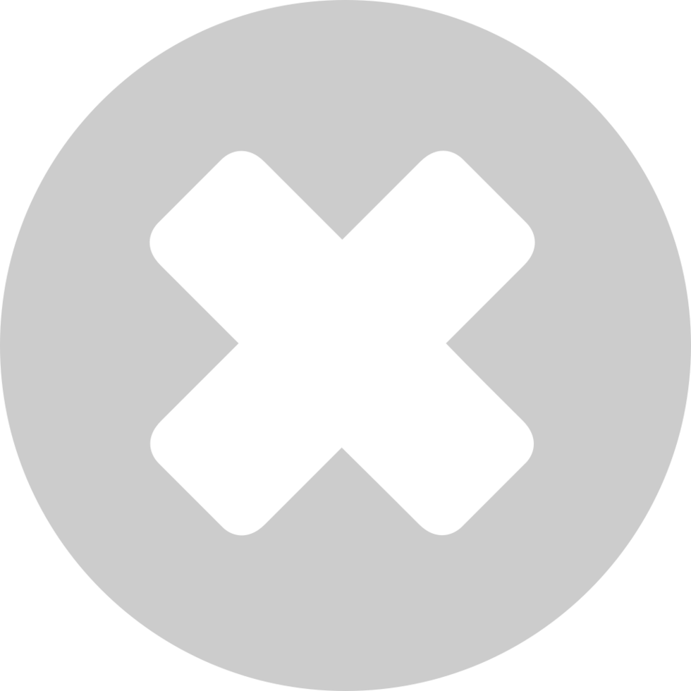 X circle vector
