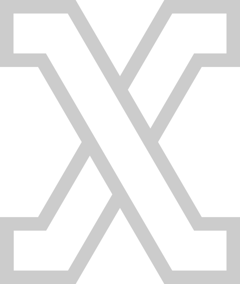 X logo vector