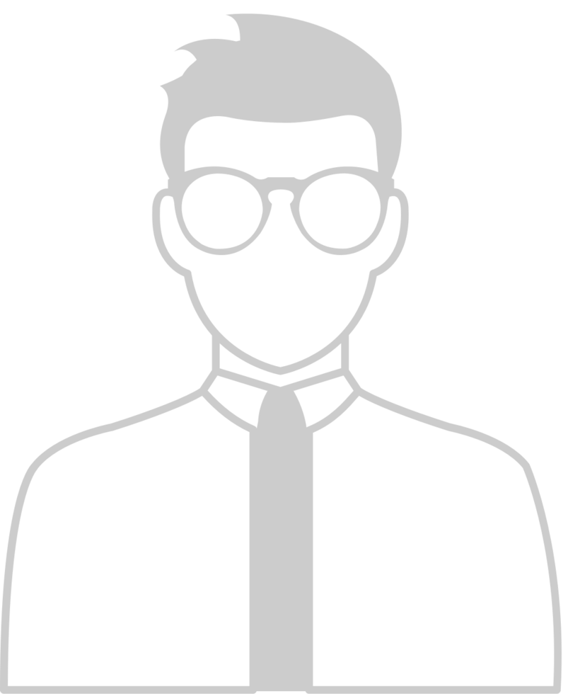 Sunglasses avatar men vector