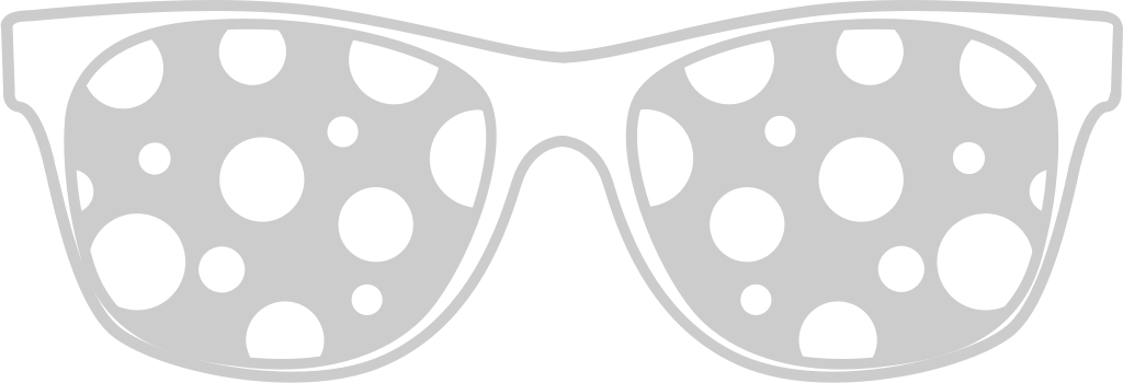 Sunglasses unique  vector
