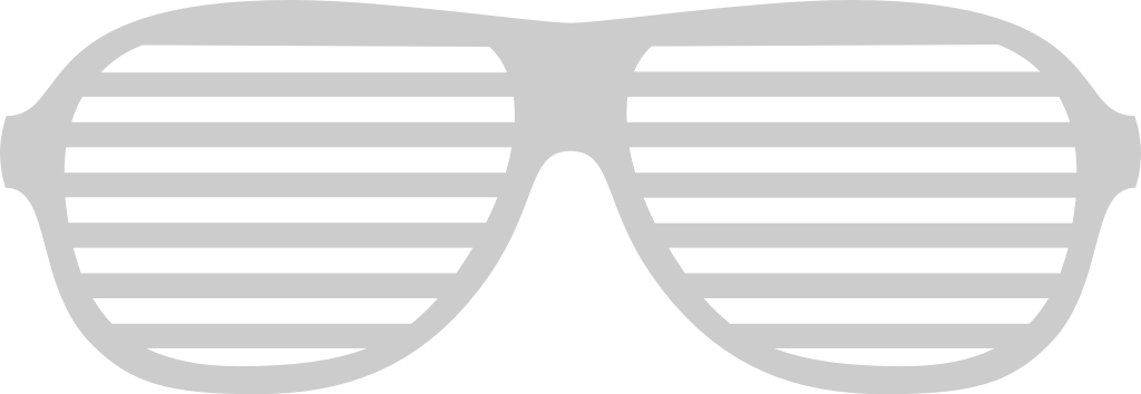 Sunglasses unique  vector