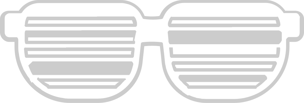Sunglasses unique  vector