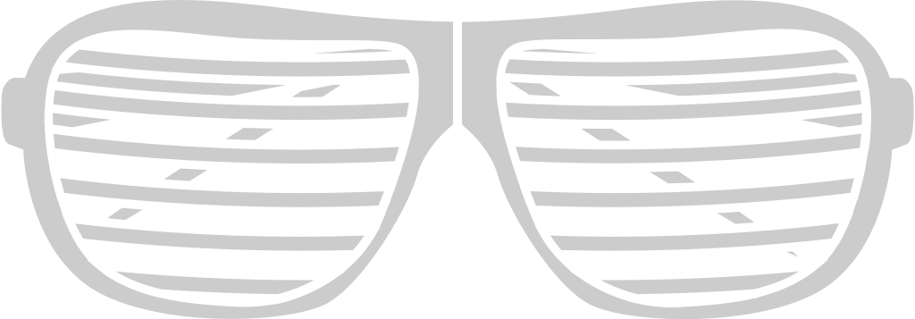 Sunglasses unique  vector