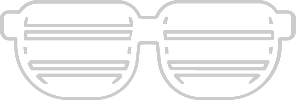 Sunglasses unique  vector