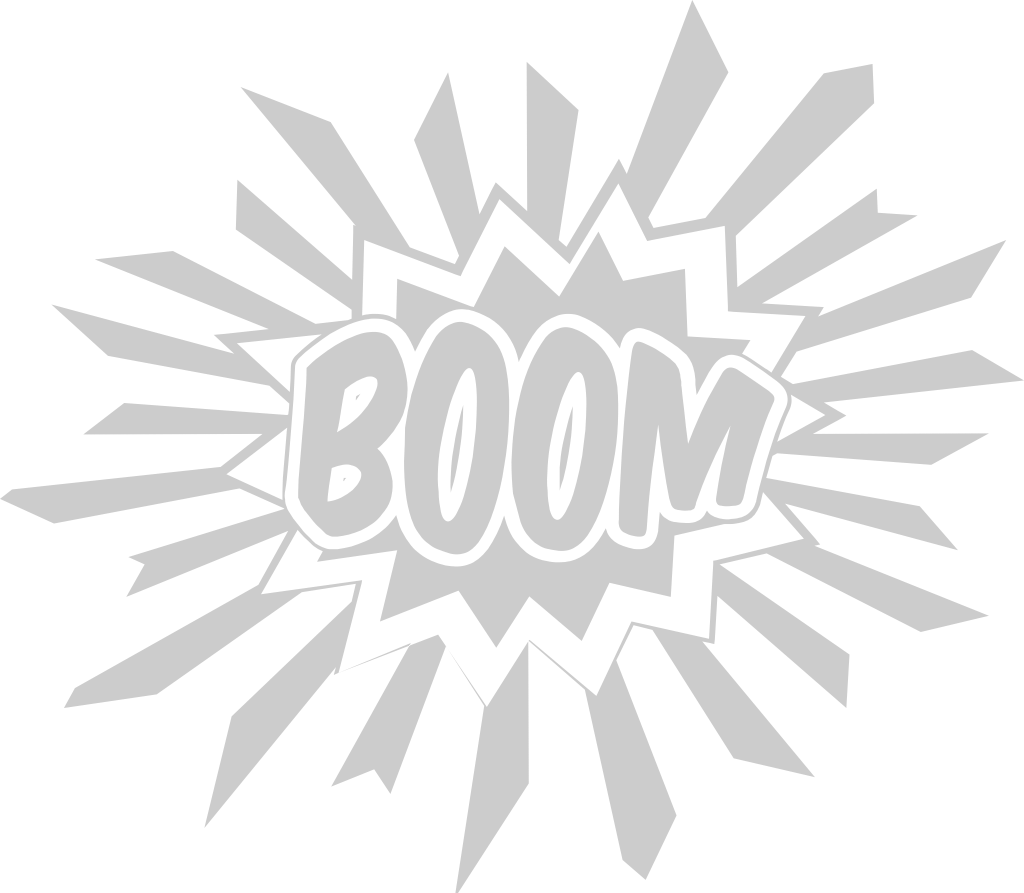 Comic speech boom vector