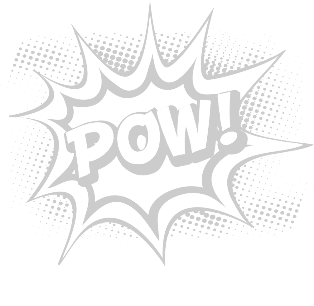 Comic speech pow vector