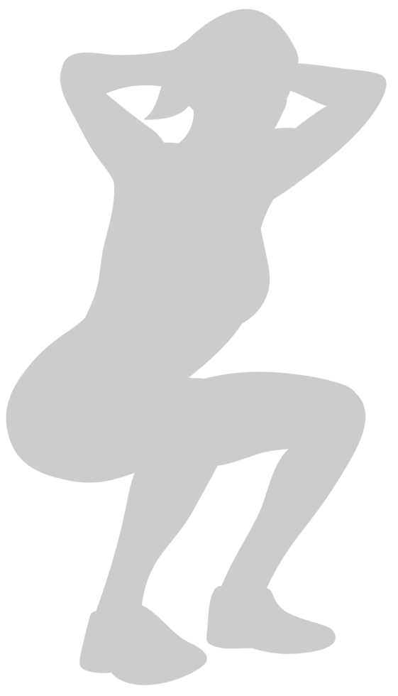 Workout female  vector