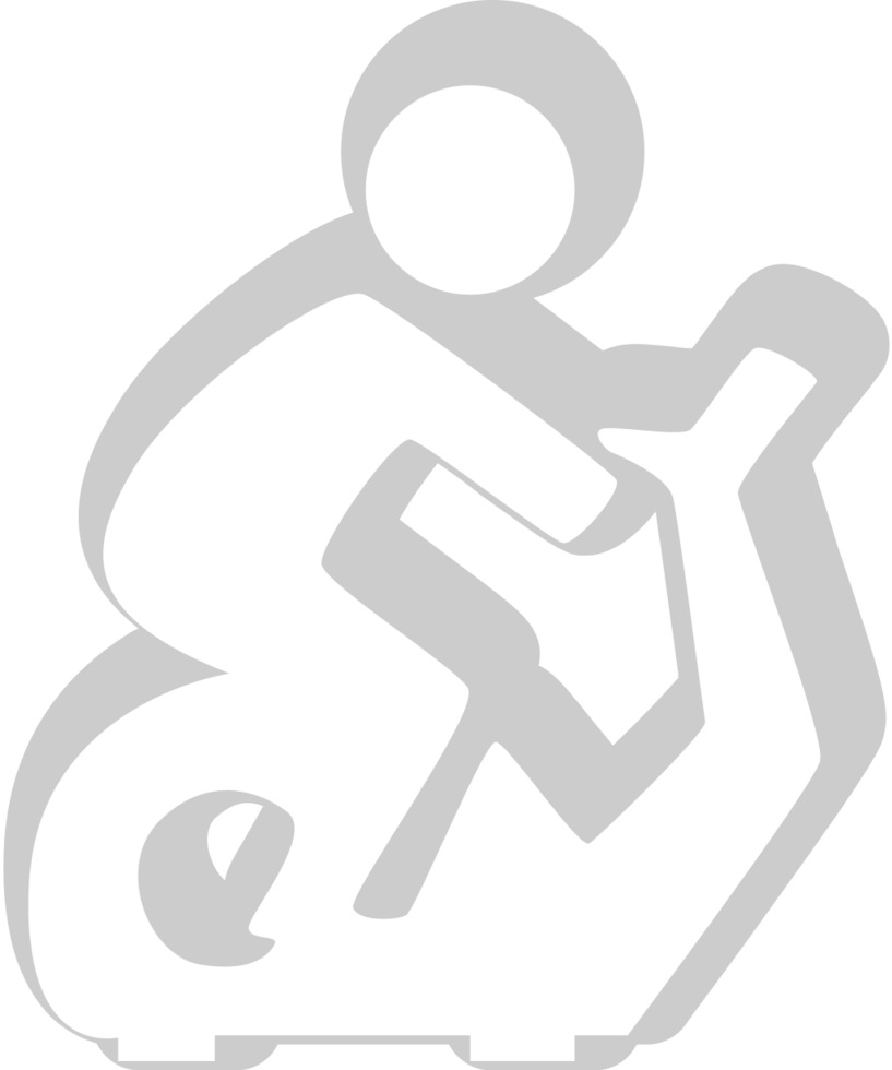 Workout pictogram icon vector