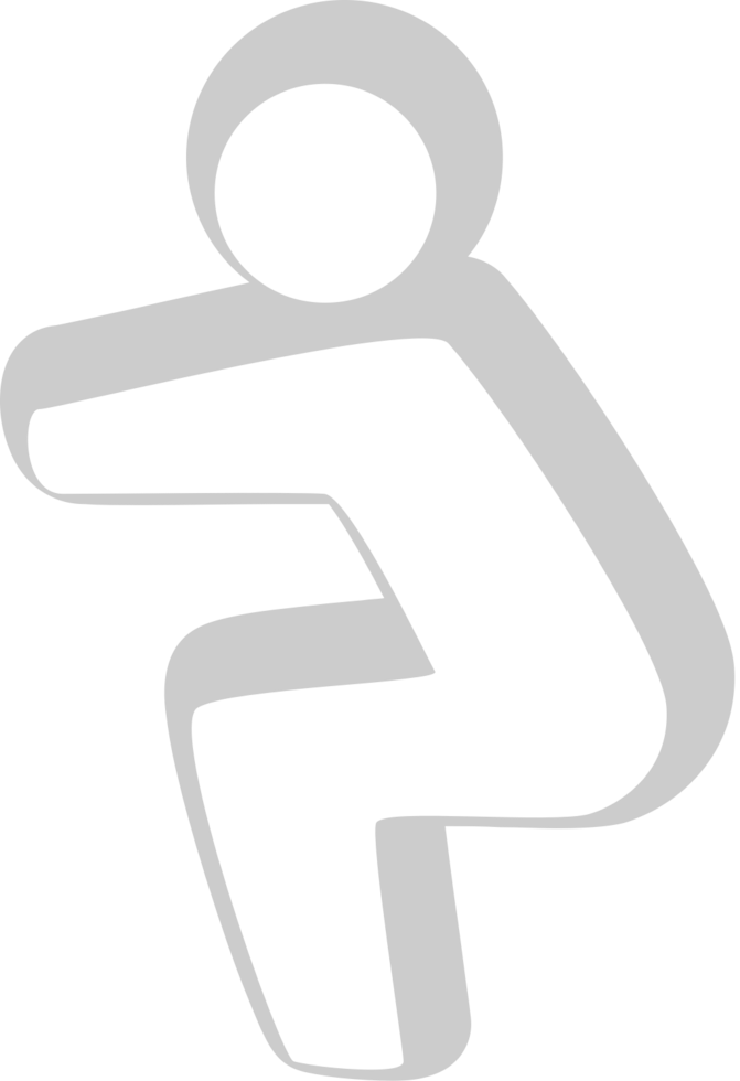 Workout pictogram icon vector