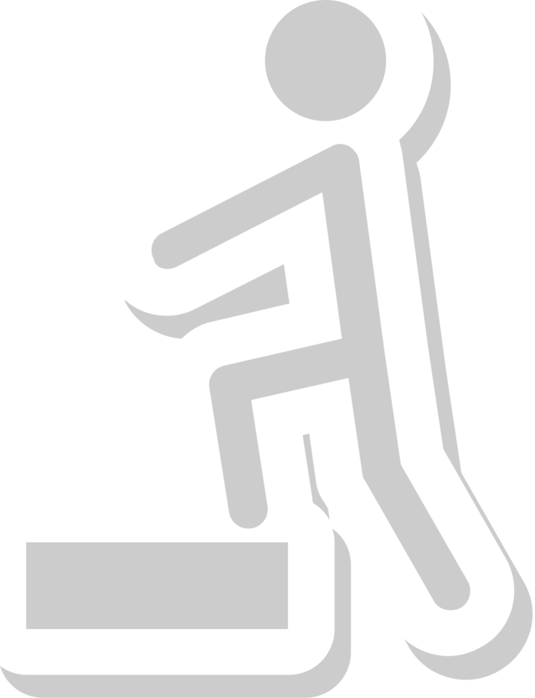 Workout pictogram icon vector