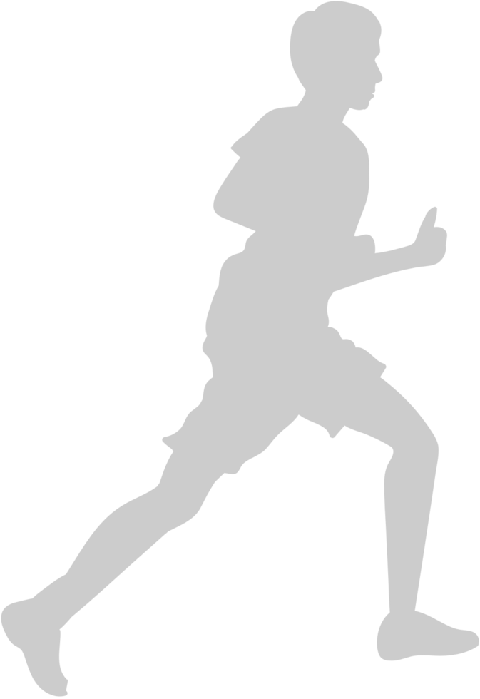 Workout jogging vector