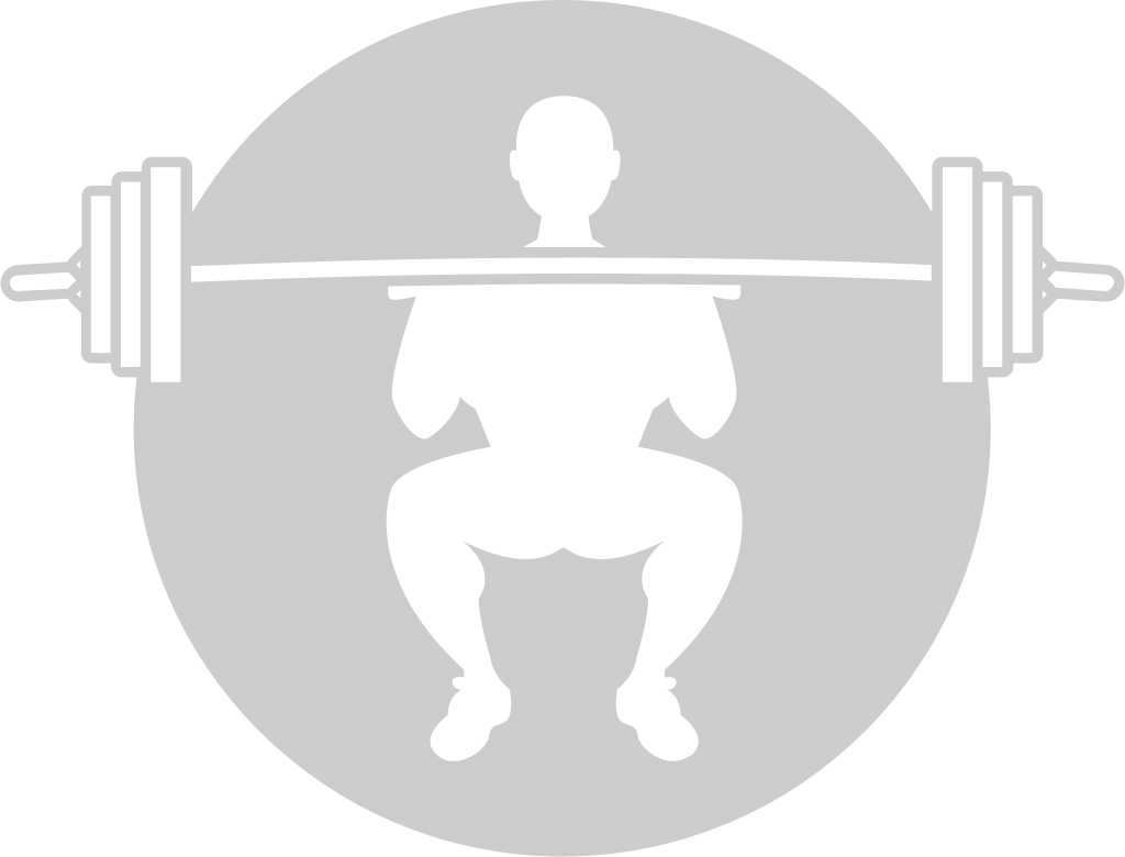 Workout lift dumbell vector