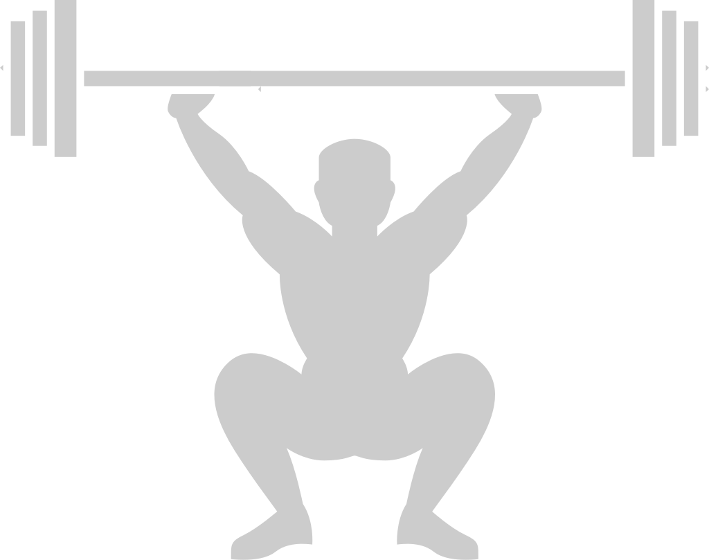 Workout lift dumbell vector